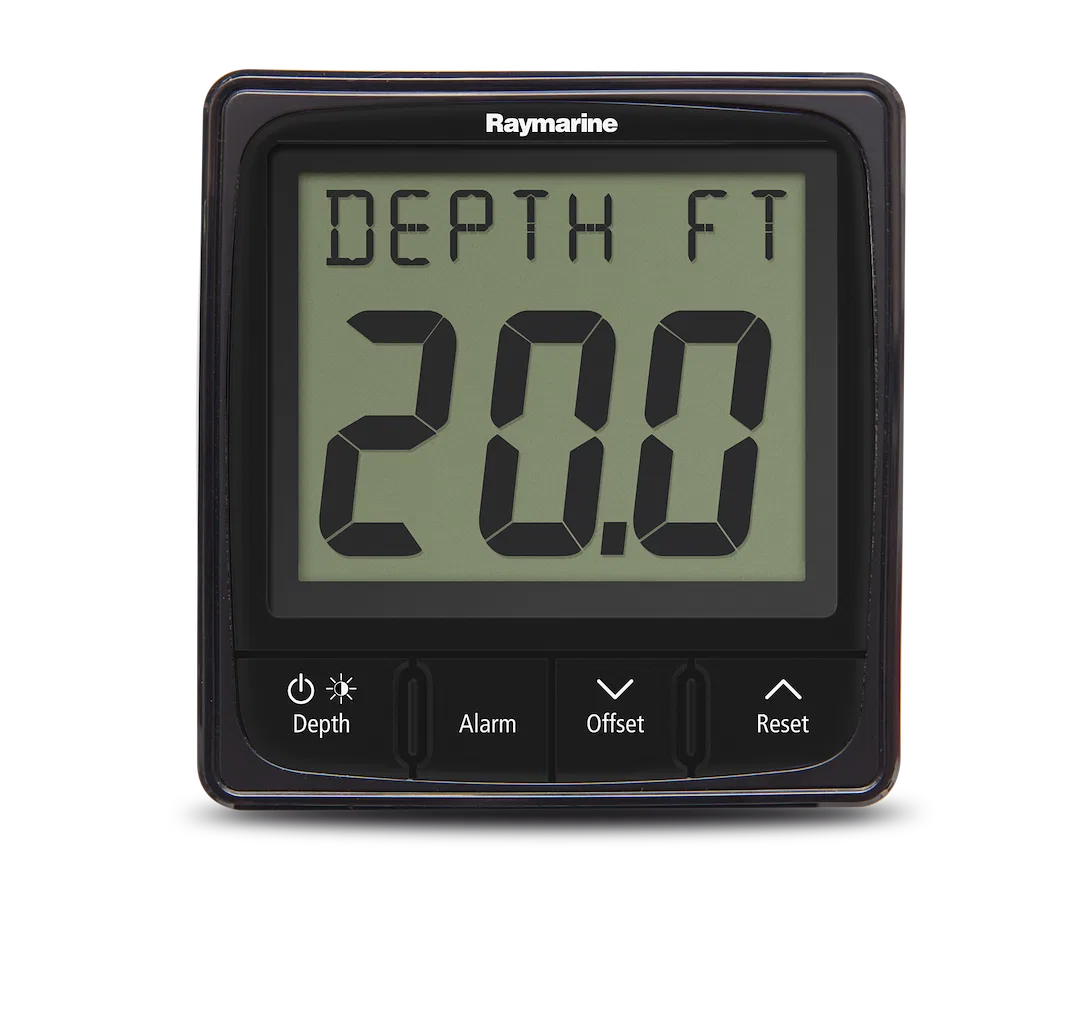 E70059 – RAYMARINE Sailboat Instrument Kit, Provides Minimum And Maximum Depth With Audible Shallow/ Anchor/ Deep Wat...